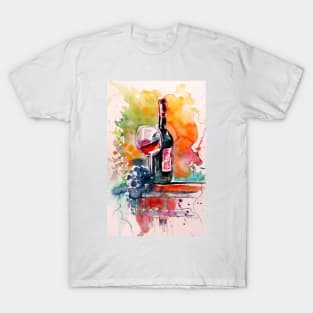 Grape and wine T-Shirt